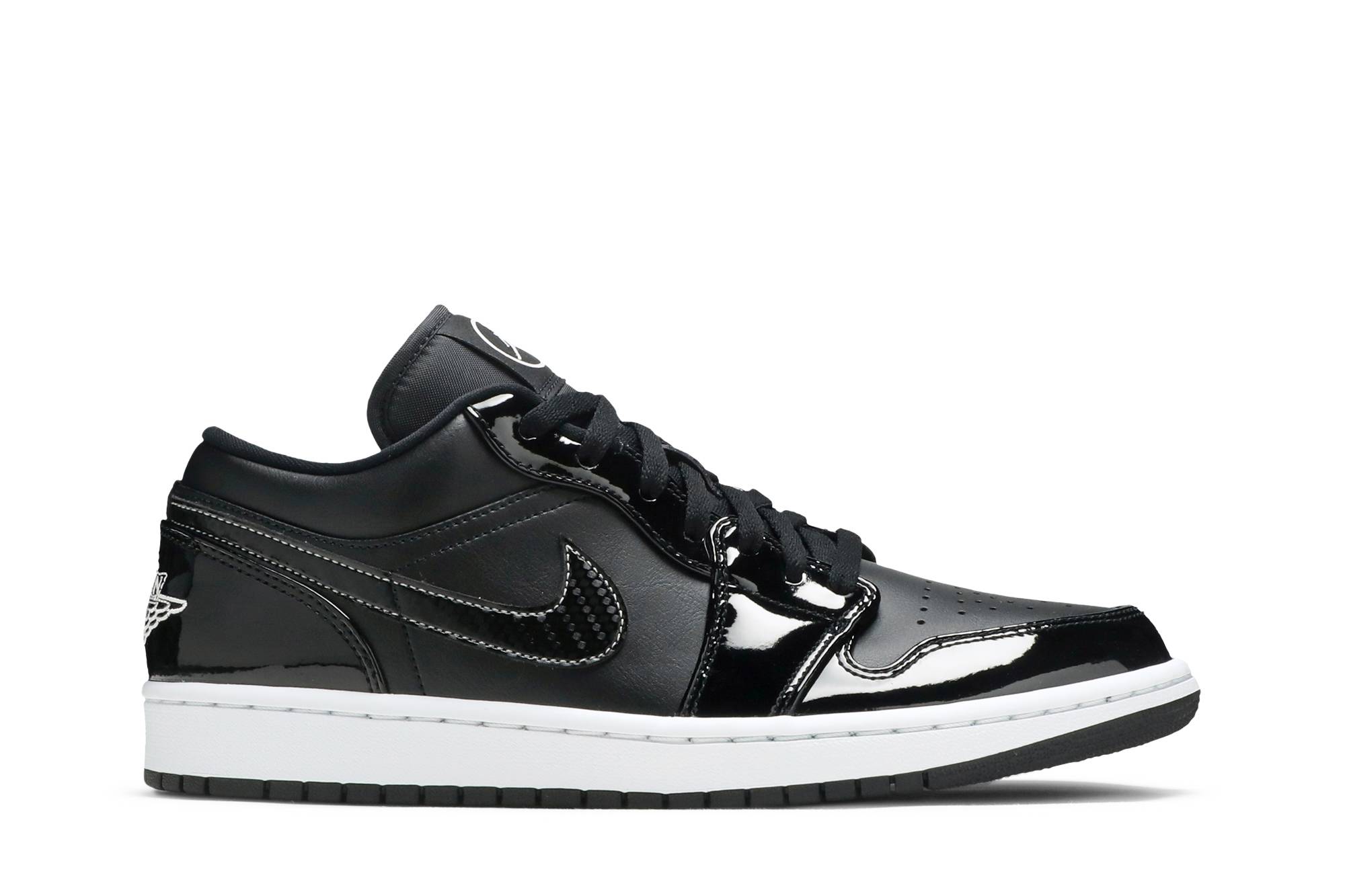 jordan 1 low asw black patent