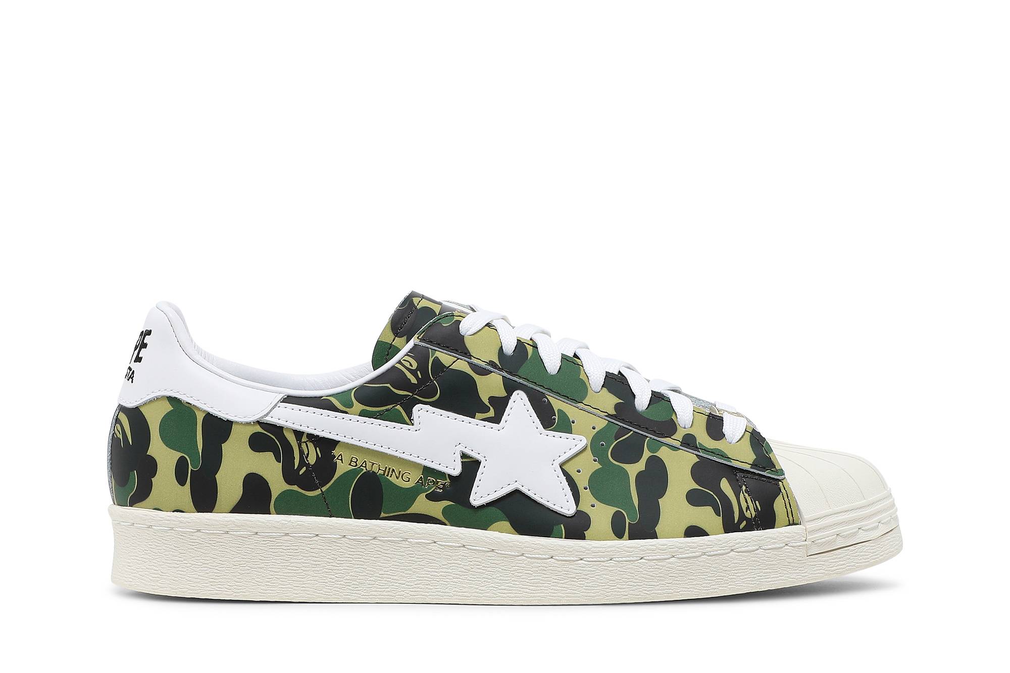 BAPE x adidas Superstar 80s 'ABC Camo 