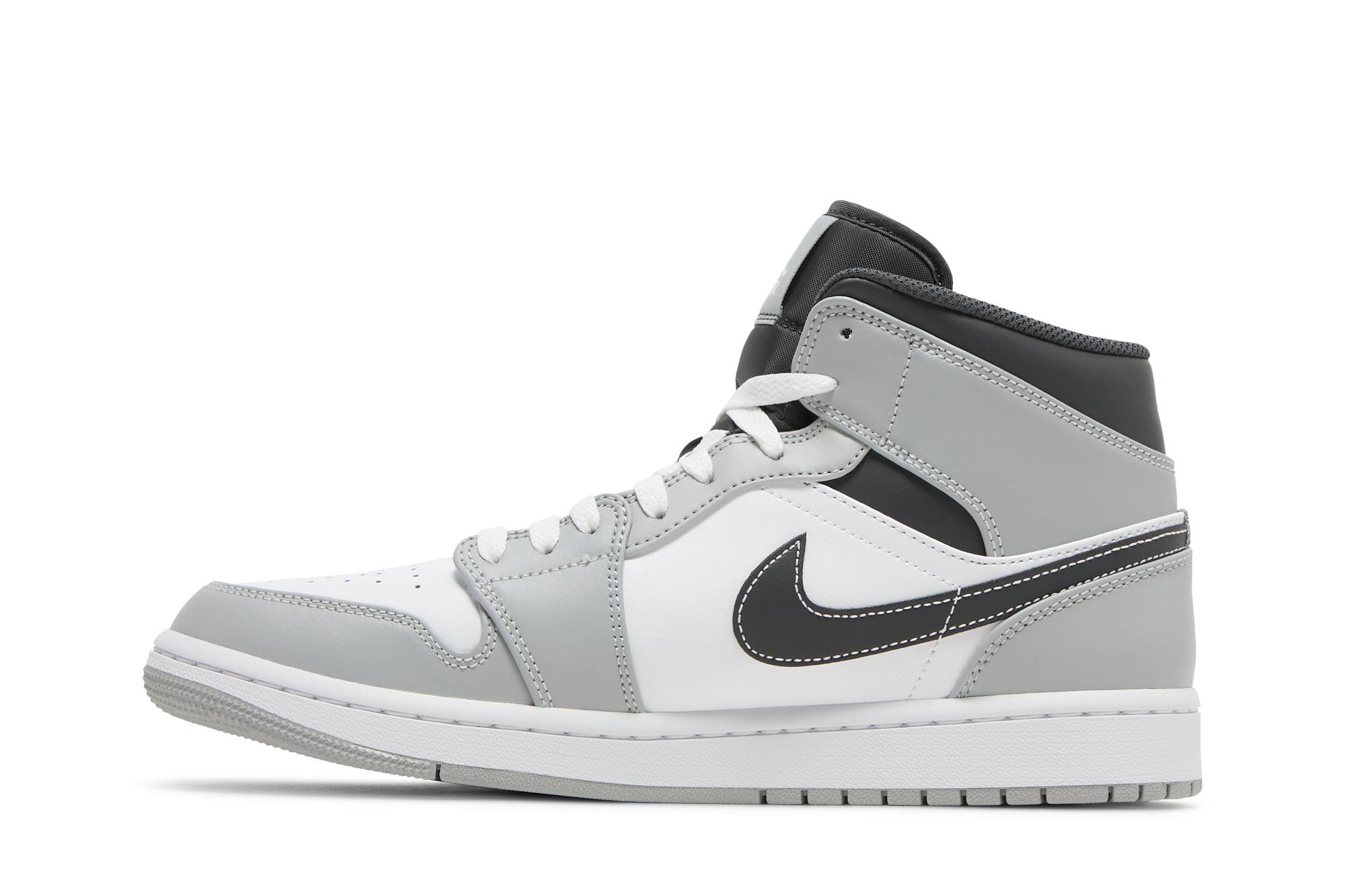 Air Jordan 1 Mid 'Light Smoke Grey 