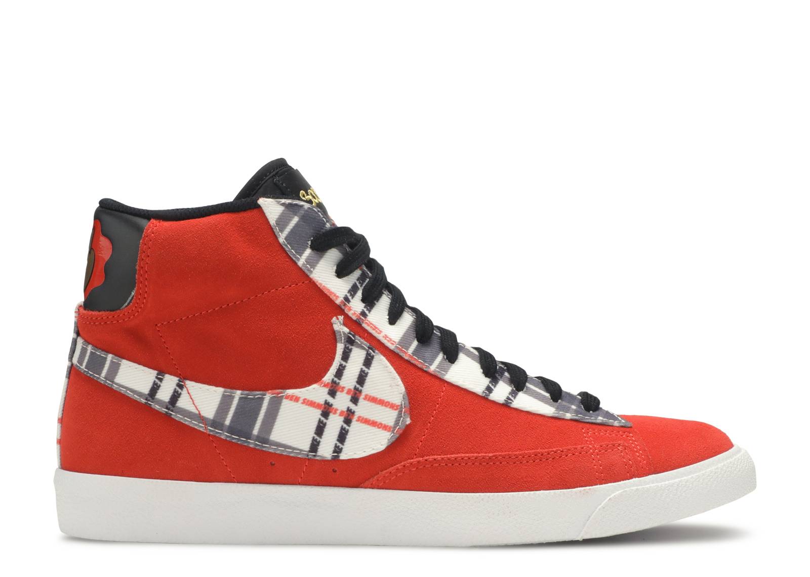 nike blazer mid plaid