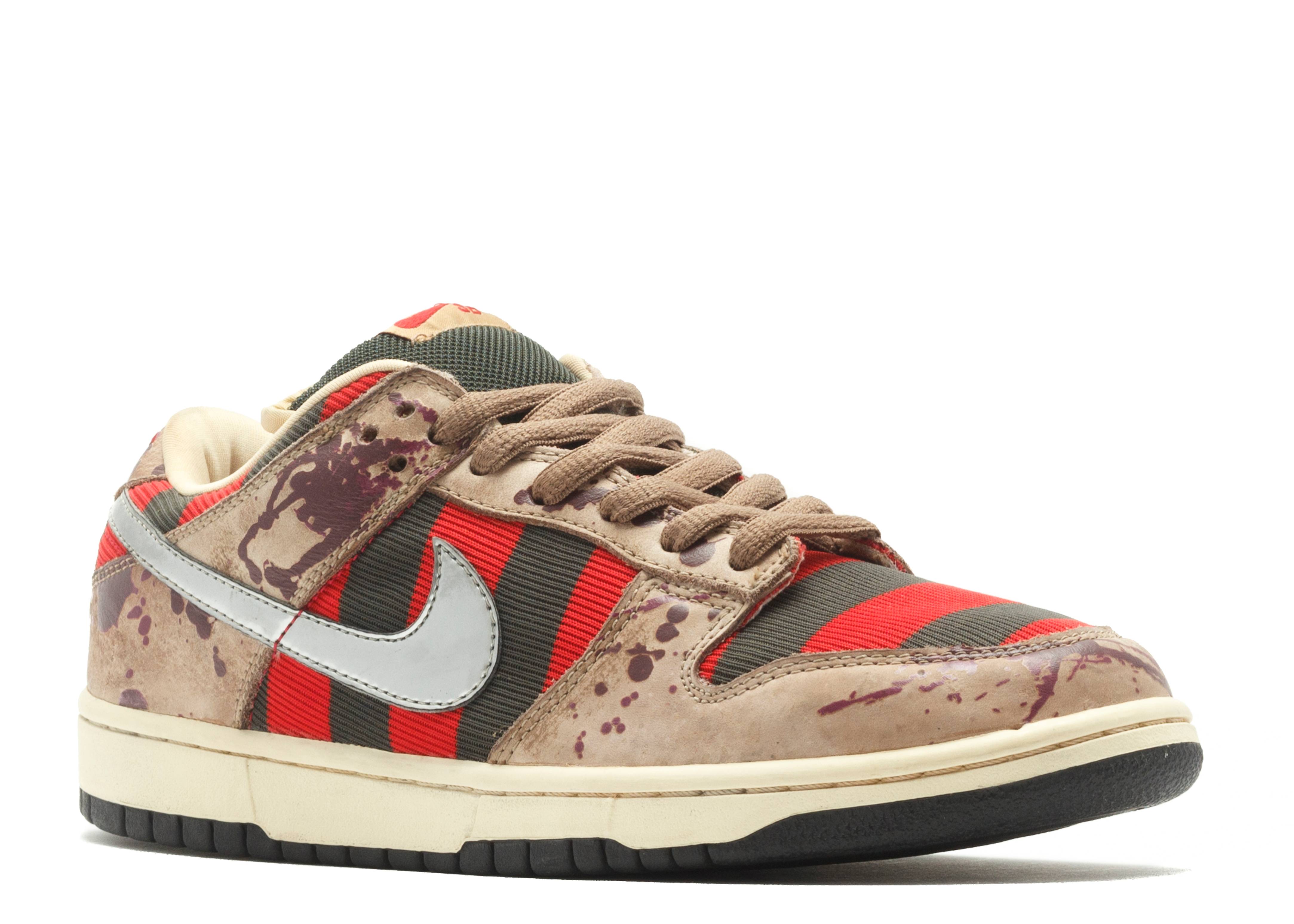 nike dunk sb freddy krueger