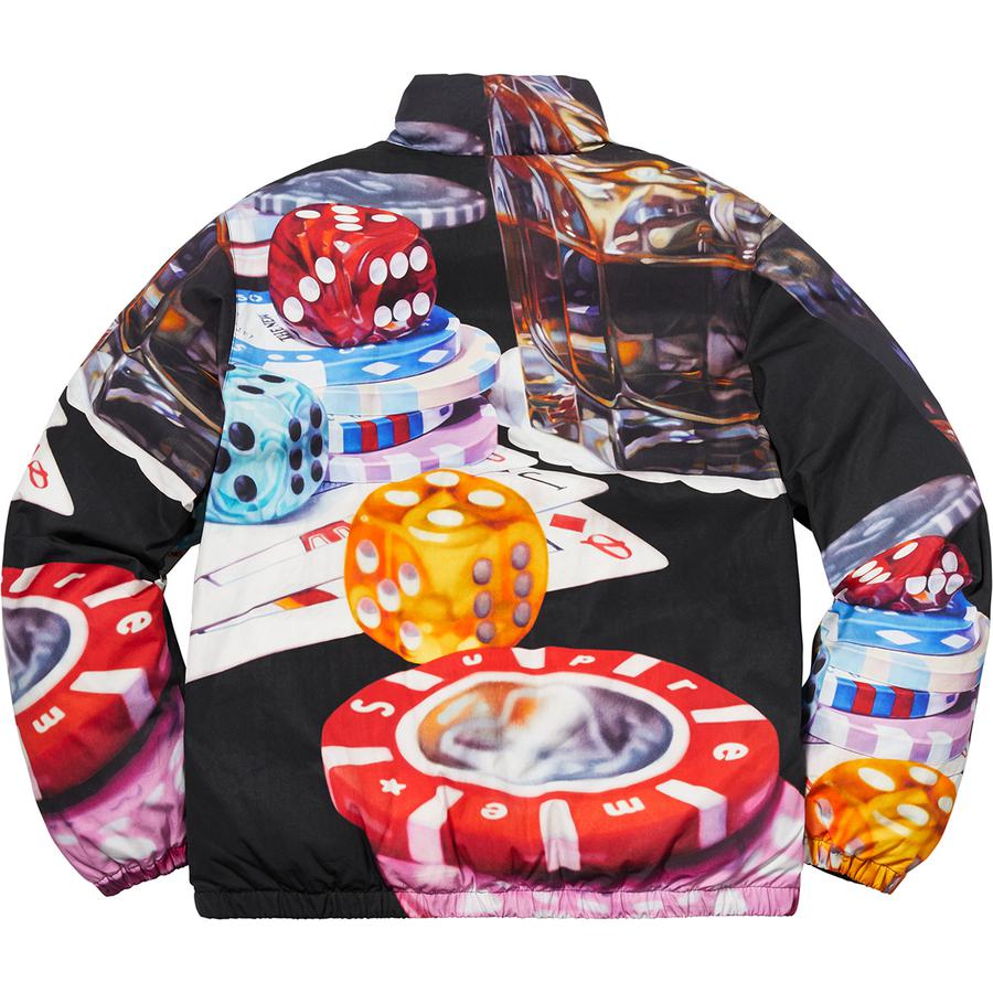 supreme casino down jacket
